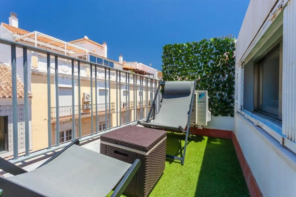 Appartamento Precioso Ático con terraza centro Historico Málaga Spagna
